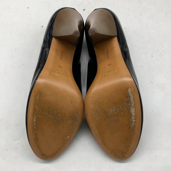 Celine women’s heel pumps black Sz39EUr/8US - Picture 5 of 8